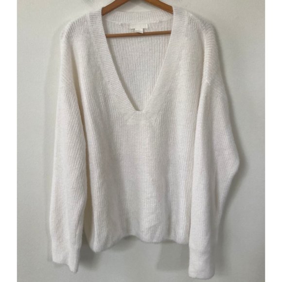 H&M Sweaters - H&M Oversized White Sweater